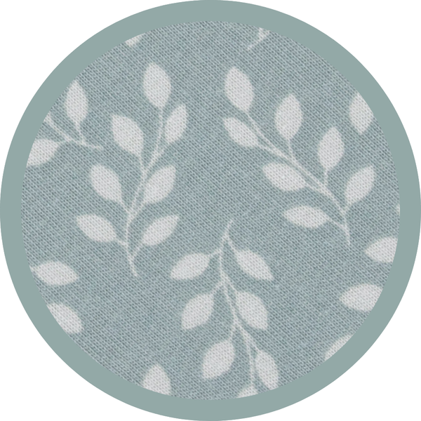 Personalized 100% Cotton Baby Crib Fitted Sheet | Dusty Garden